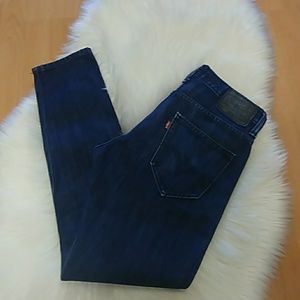 Levi's 520 Taper Dark Denim Jeans